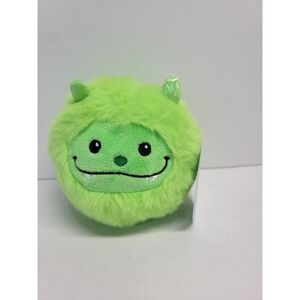 Yoonique Slow Rise Fuzzy Foam Ball Green Monster Plush Squeeze Toy FB-FF240GY